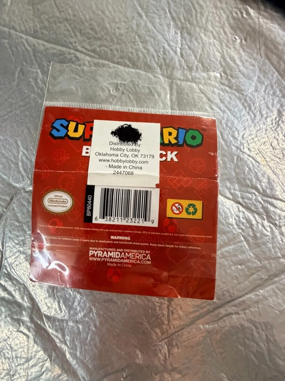 Nintendo Badge Pack - super Mario 5 collector pack